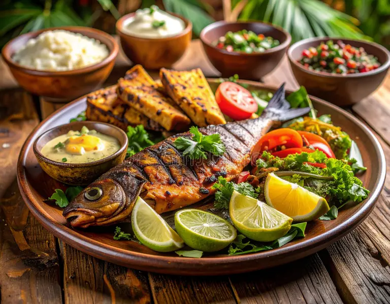 Fresh dishes